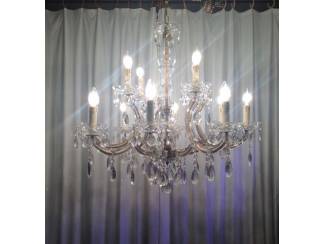 Lampen zeer mooie antieke kroonluchter met 12 lichten