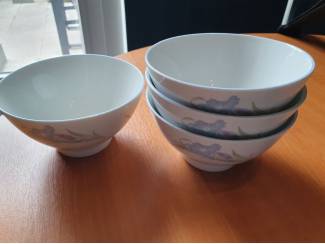 Woonaccessoires | Overige 4 chinese schaaltjes