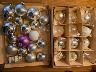 31 vintage kerstballen
