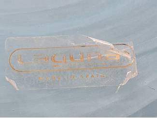 Glas en Kristal art glass schaal