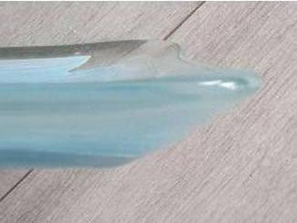 Glas en Kristal art glass schaal