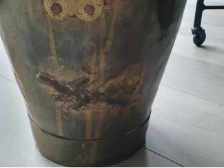 Koper en Zilver koperen emmer