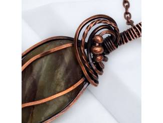 Kettinghangers Hanger met natuursteen