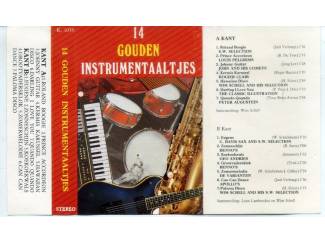 Cassettebandjes 14 Gouden Instrumentaaltjes cassette ZGAN