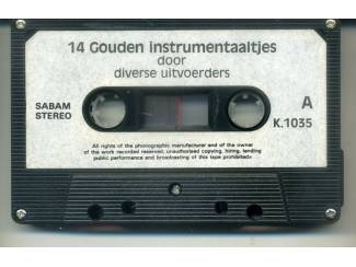 Cassettebandjes 14 Gouden Instrumentaaltjes cassette ZGAN