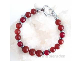 Armband van natuursteen