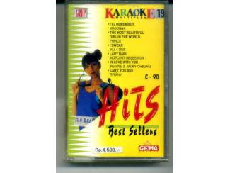 Cassettebandjes Hits Best Sellers Karaoke 19 23 nrs cassette 1995 ZGAN