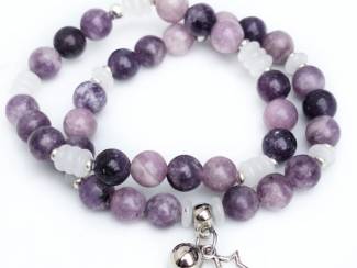 Armbandenset van natuursteen