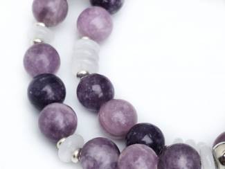 Armbanden Armbandenset van natuursteen