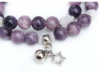 Armbanden Armbandenset van natuursteen