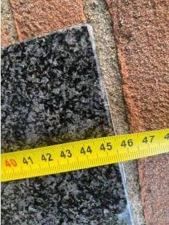 Platen en Panelen Graniet plaat