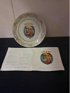 Schalen 25 jarig jubileum bord van konings loo