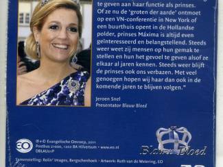 Koninklijk Huis en Royalty Maxima Special Blauw bloed DVD 2011 NIEUW