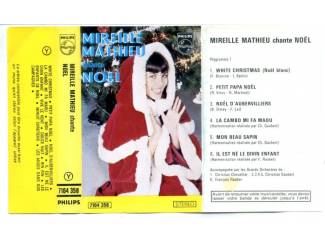 Kerst Mireille Mathieu Chante Noël 12 nrs cassette 1974 ZGAN