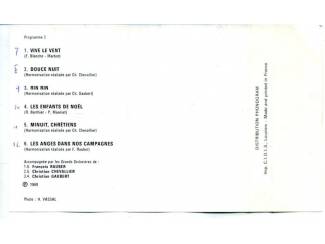 Kerst Mireille Mathieu Chante Noël 12 nrs cassette 1974 ZGAN