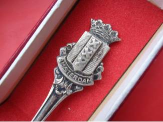 lepeltje AMSTERDAM wapen in doosje