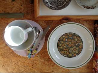 Keuken | Servies servies los schoteltjes schaaltje glazen kinderservies bord