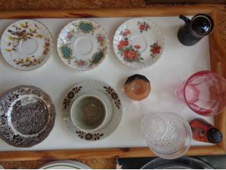 Keuken | Servies servies los schoteltjes schaaltje glazen kinderservies bord