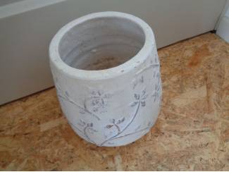 Kamerplanten en Bloempotten vaas TS Collection  floraal motief