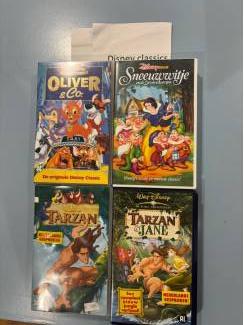 VHS Disney videobanden classics VHS origineel + Tarzan Jane