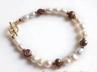 Armbanden Armband van zoetwaterparels