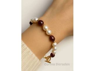 Armbanden Armband van zoetwaterparels
