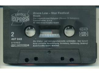 Cassettebandjes Bruce Low Star Festival 10 nrs cassette 1986 ZGAN