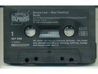 Cassettebandjes Bruce Low Star Festival 10 nrs cassette 1986 ZGAN