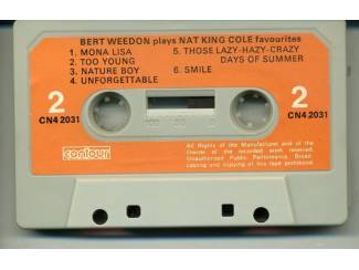 Cassettebandjes Bert Weedon Plays Nat King Cole Favourites cassette 1975