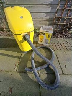 Machines | Reinigingsmachines Goede Karcher stofzuiger, bouwstofzuiger, incl stofzakken!