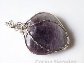 Kettinghangers Hanger met amethist