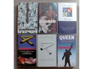 VHS Diverse MUZIEK VHS banden &euro;2,50 per stuk 5 voor &euro;10 MOOI