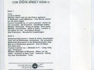 Cassettebandjes Cor Steyn 3 cassettes &euro;2,50 per stuk 3 voor &euro;6,00 ZGAN