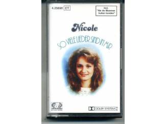Cassettebandjes Nicole So Viele Lieder Sind In Mir 13 nrs cassette 1983 ZGAN