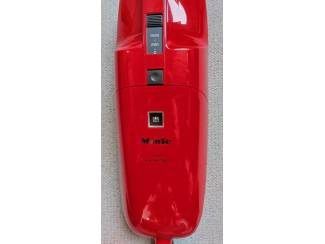 Huishoudelijk Miele vintage steelstofzuiger Model S144 Type HS07 ROOD mooi