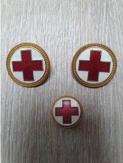 speldjes en knoopsgatbutton rode kruis