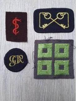 Rode Kruis stoffen emblemen