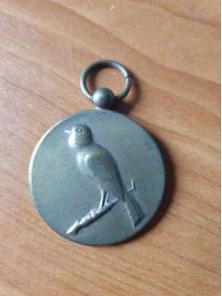 medaille vogeltentoonstelling