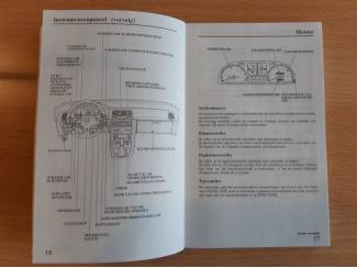 Autoboeken en Autotijdschriften Honda Civic Coupé CRX  instruktieboek 1989