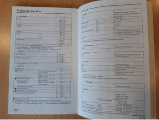 Autoboeken en Autotijdschriften Honda Civic Coupé CRX  instruktieboek 1989