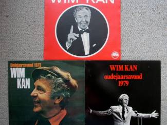 Grammofoon / Vinyl Wim Kan 3 LPs &euro;5 per stuk 3 voor &euro;13,50 ZGAN