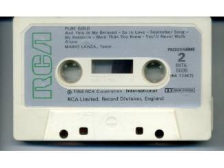 Cassettebandjes Mario Lanza &ndash; Pure Gold 12 nrs cassette 1956 ZGAN