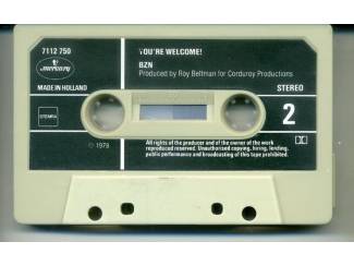 Cassettebandjes BZN &ndash; You&rsquo;re Welcome 11 nrs cassette 1978 ZGAN
