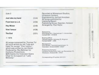 Cassettebandjes BZN &ndash; You&rsquo;re Welcome 11 nrs cassette 1978 ZGAN