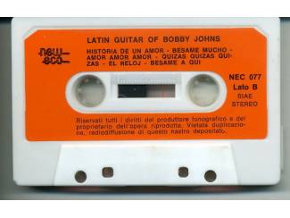 Cassettebandjes Bobby Johns Latin Guitar 12 nrs cassette 1979 ZGAN
