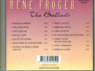 CD Rene Froger 5 CD's &euro;2 per stuk 5 voor &euro;7,50 ZGAN