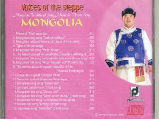 CD D. Gantulga Best Album Mongolia Voices Of the Steppe NIEUW