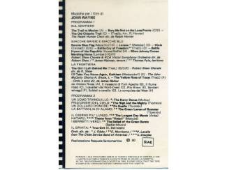 Cassettebandjes Musiche Da Celebri Film di John Wayne 14 nrs cassette ZGAN