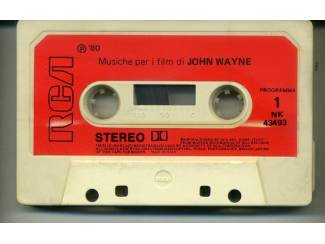 Cassettebandjes Musiche Da Celebri Film di John Wayne 14 nrs cassette ZGAN