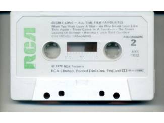 Cassettebandjes Los Indios Tabajaras &ndash; Secret Love / All-Time Film Favorites